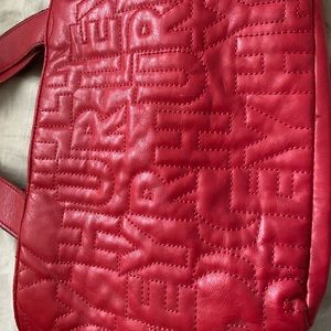 Cherry red hurley purse vintage